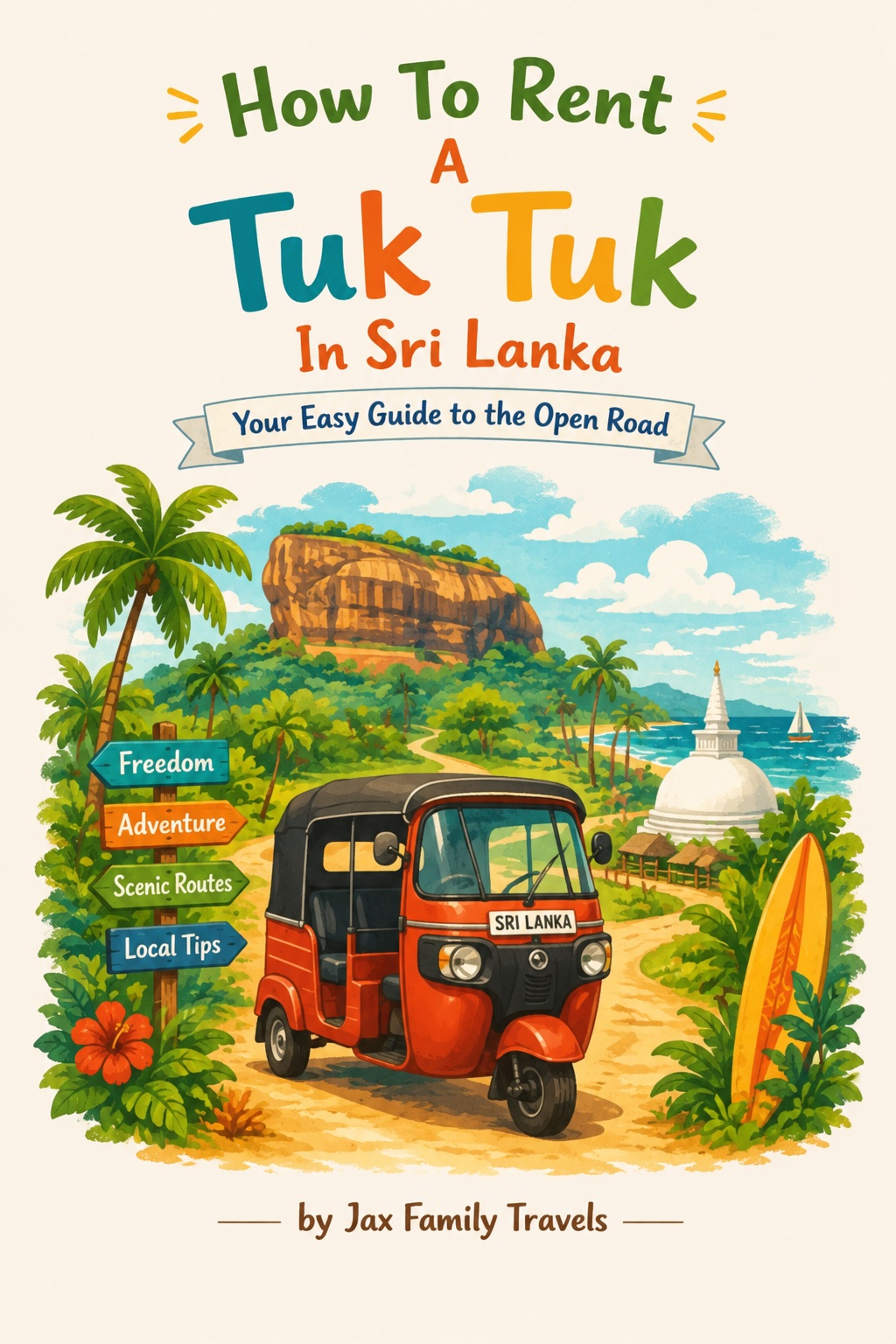 Renting a Tuk-Tuk in Sri-Lanka