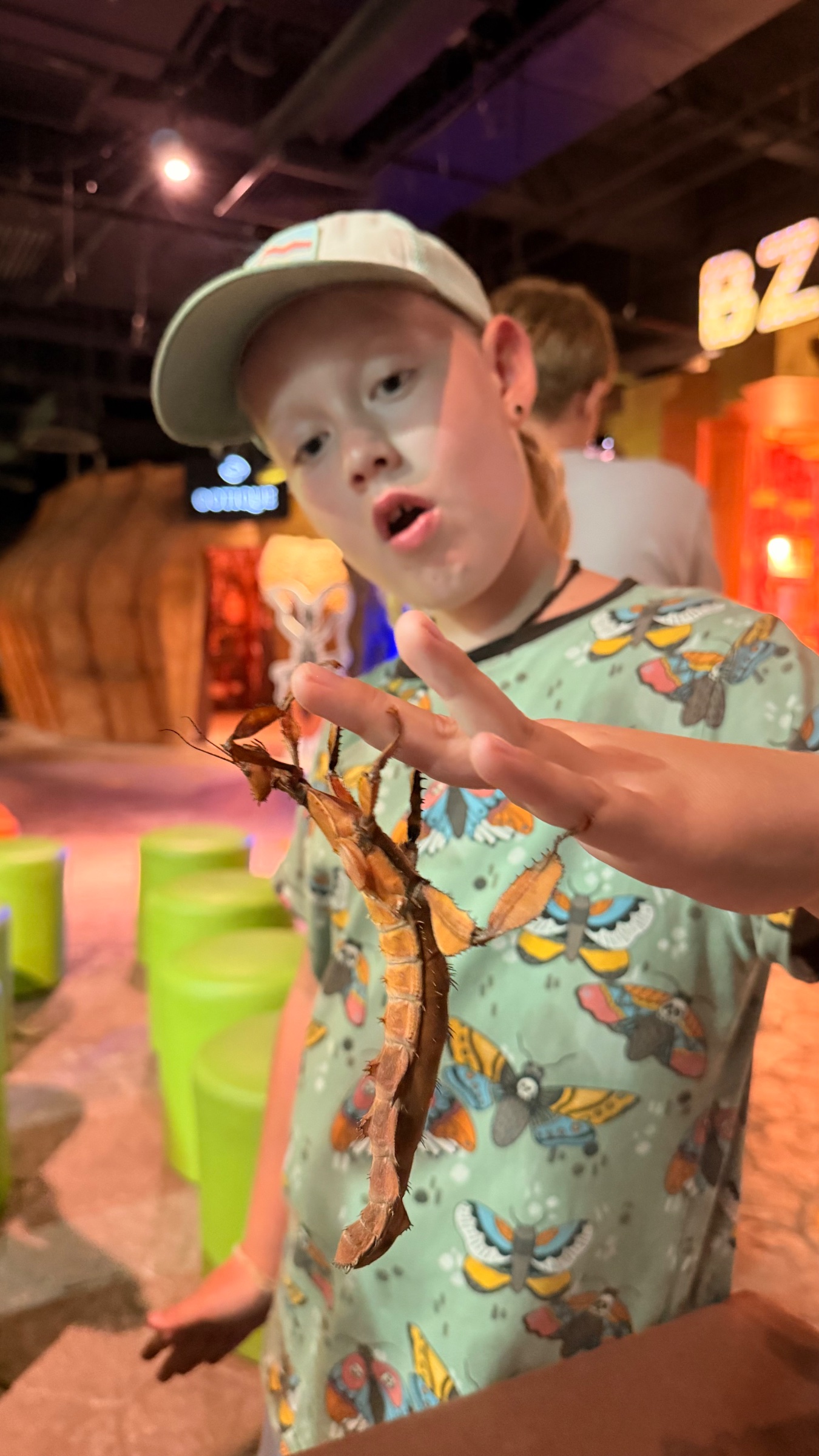 Jax with the stick insect 